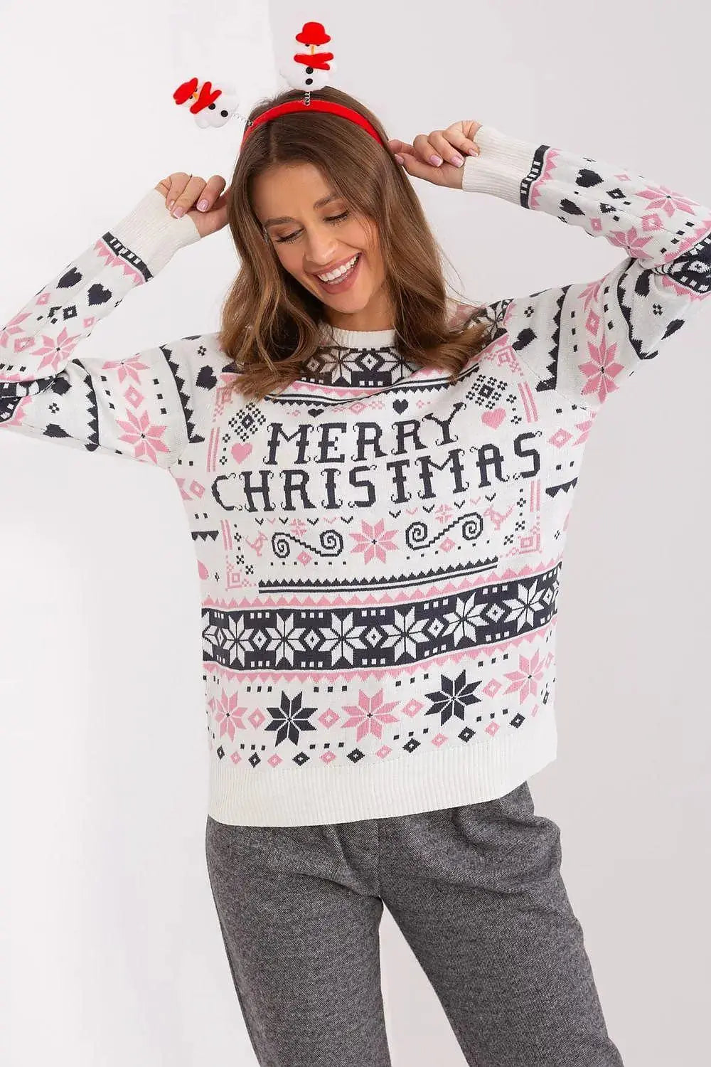 Sublevel comfortable polyacrylic christmas sweater