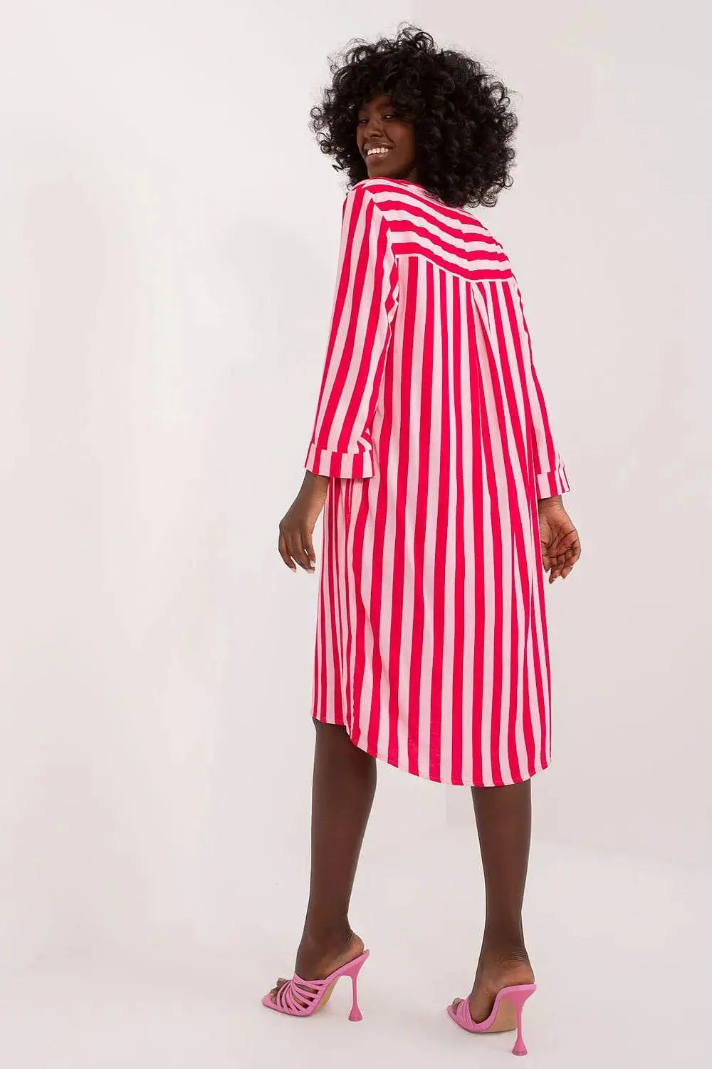 Sublevel fashionable soft and breathable viscose daydress