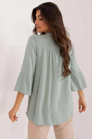 Sublevel high-quality viscose casual style blouse