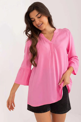 Sublevel high-quality viscose casual style blouse