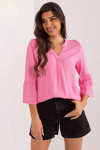 Sublevel high-quality viscose casual style blouse
