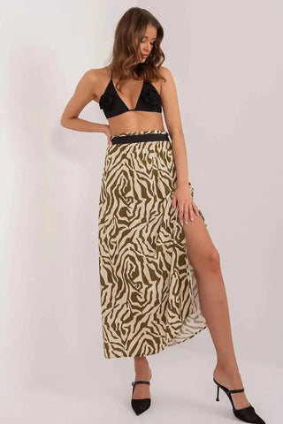 Sublevel stylish long skirt