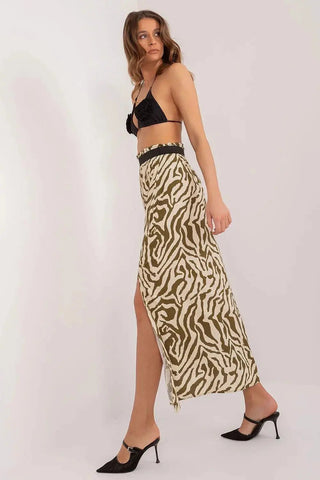 Sublevel stylish long skirt