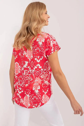 Sublevel unique design and lightweight material blouse