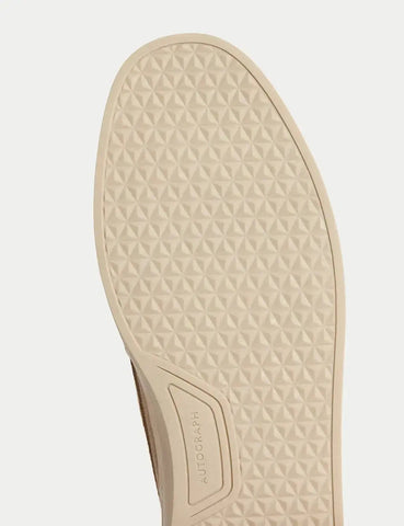 Autograph Suede White Sole Lace Up Loafers