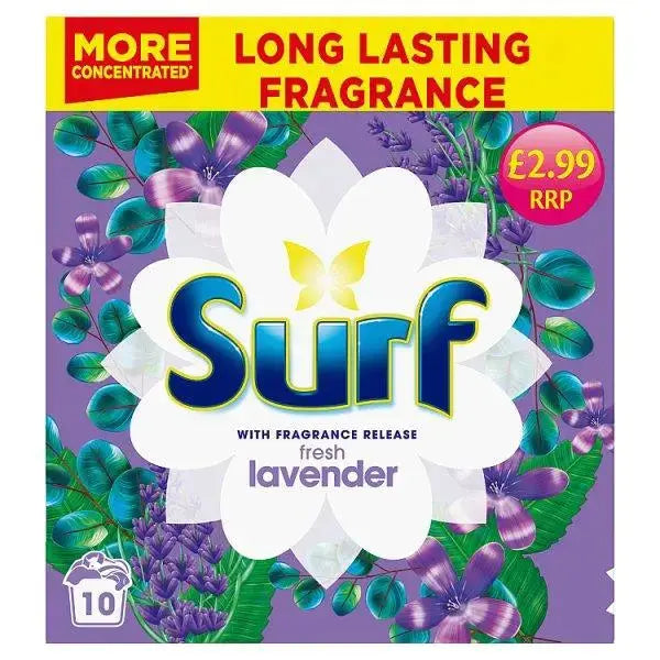 Surf LAUNDRY POWDER Lavender 500 G 10 Washes (Case of 7)