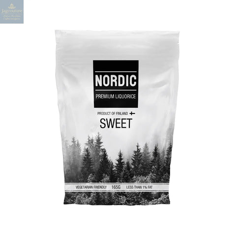 Sweet soft eating premium liquorice in sachet bag - vegetarian friendly Jag Couture Chocolates