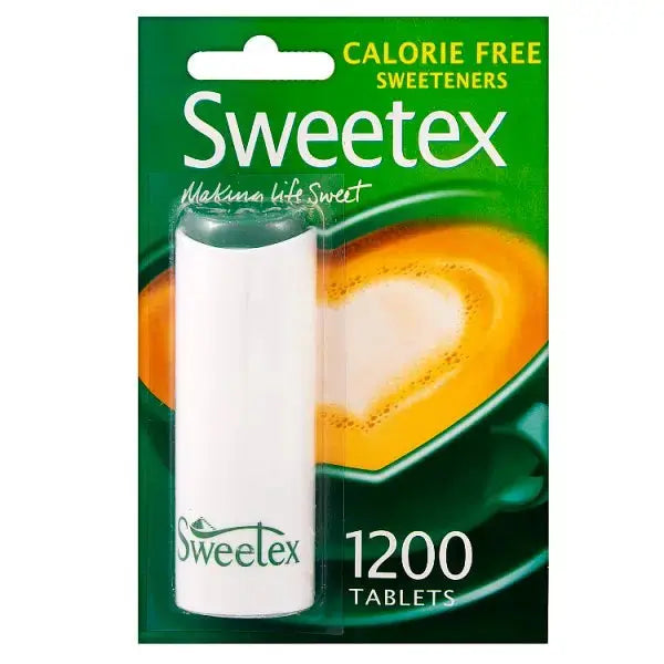 Sweetex Calorie Free Sweeteners 1200 Tablets (Case of 12)