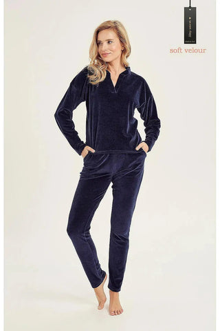 Taro warm velour womens tracksuit