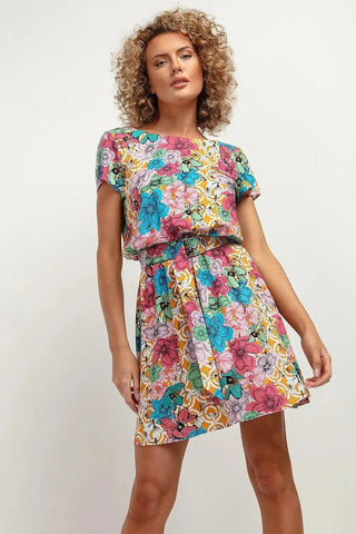 Tessita beautiful loose cut, kimono dress