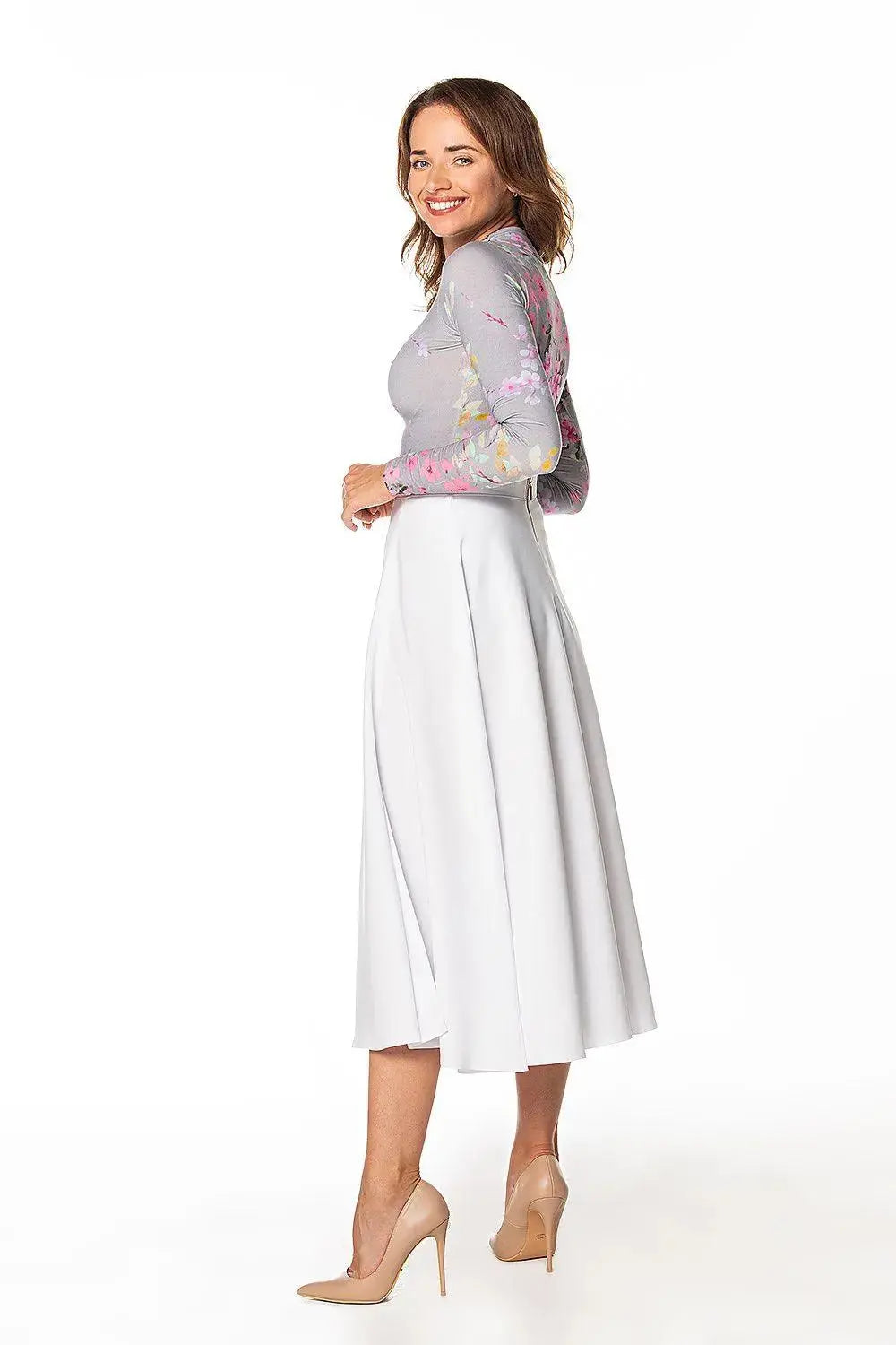 Tessita elegant mid-calf skirt