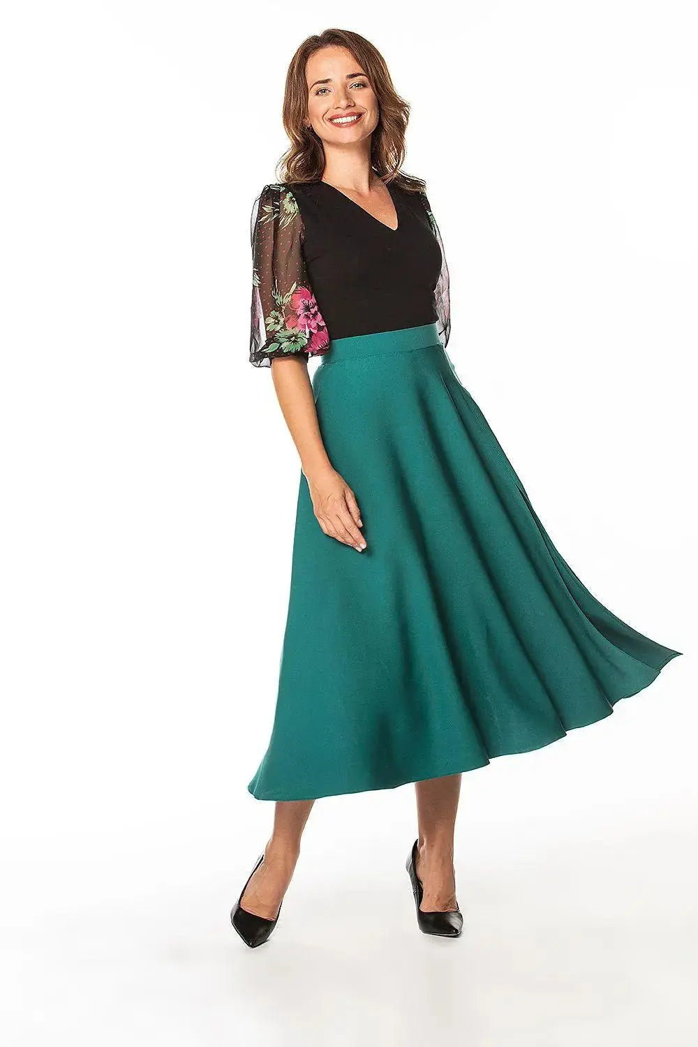 Tessita high-quality elegant mid-calf skirt