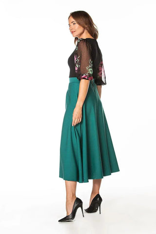 Tessita high-quality elegant mid-calf skirt