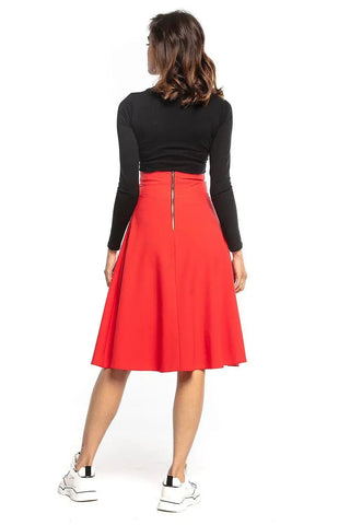 Tessita high waist midi skirt