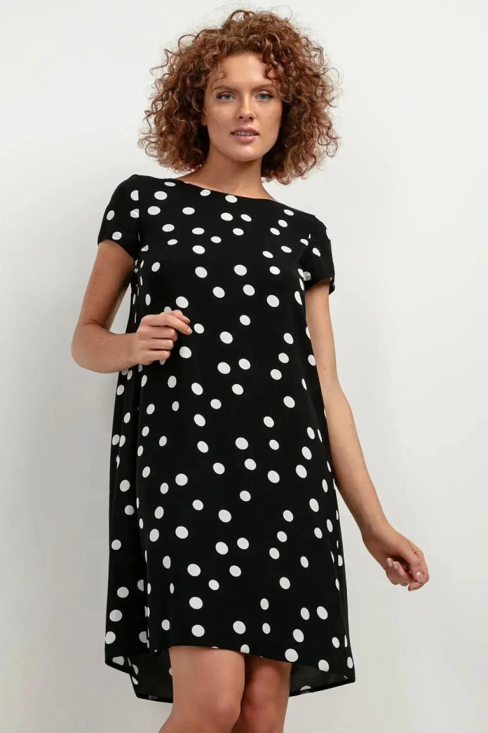 Tessita patterned viscose dress