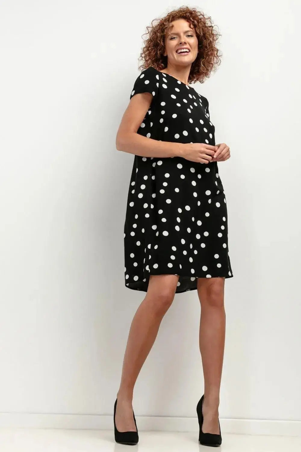 Tessita patterned viscose dress