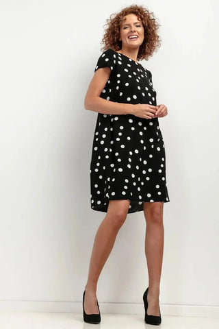 Tessita patterned viscose dress