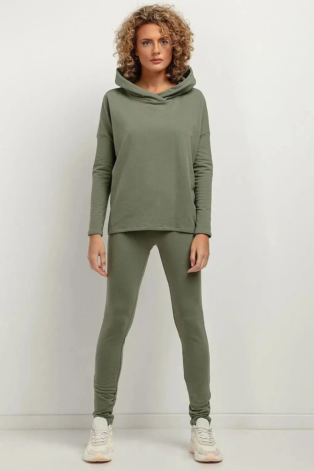 Tessita soft knit fabric set sweatshirt