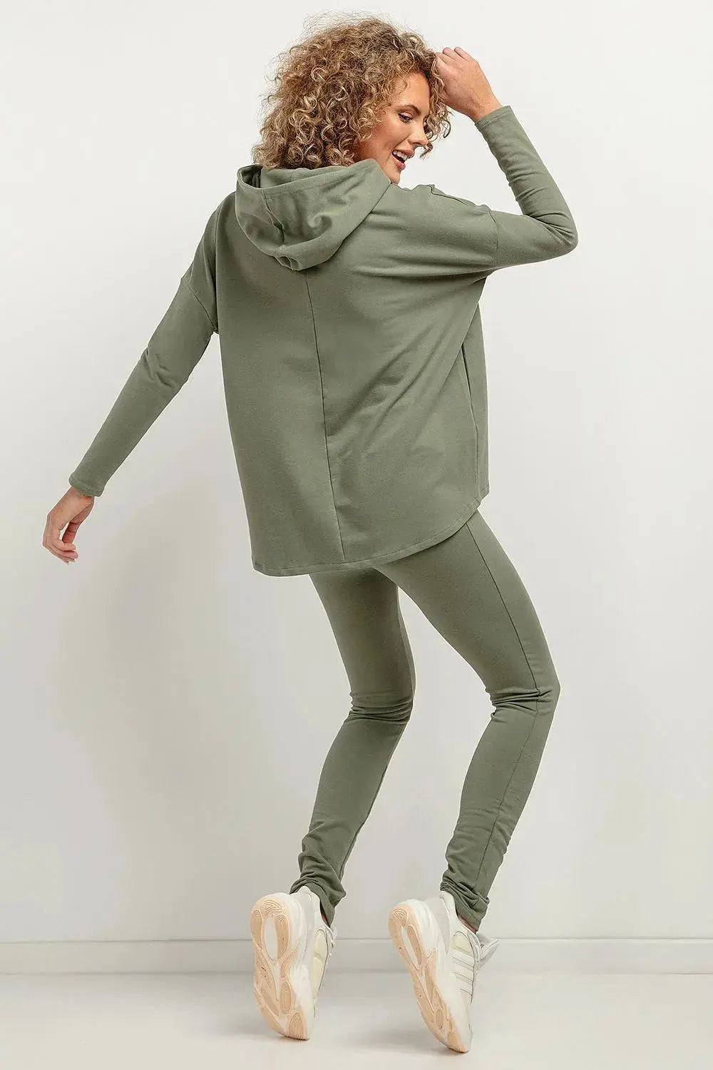Tessita soft knit fabric set sweatshirt