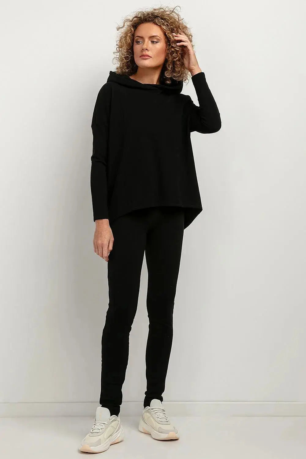 Tessita soft knit fabric set sweatshirt