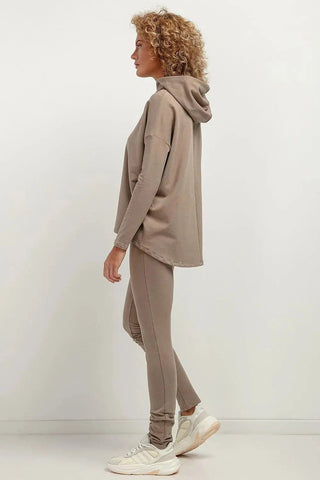 Tessita soft knit fabric set sweatshirt