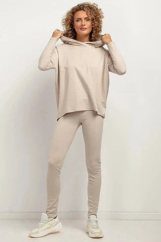 Tessita soft knit fabric set sweatshirt