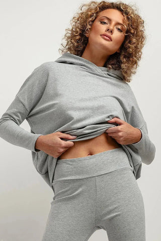 Tessita soft knit fabric set sweatshirt