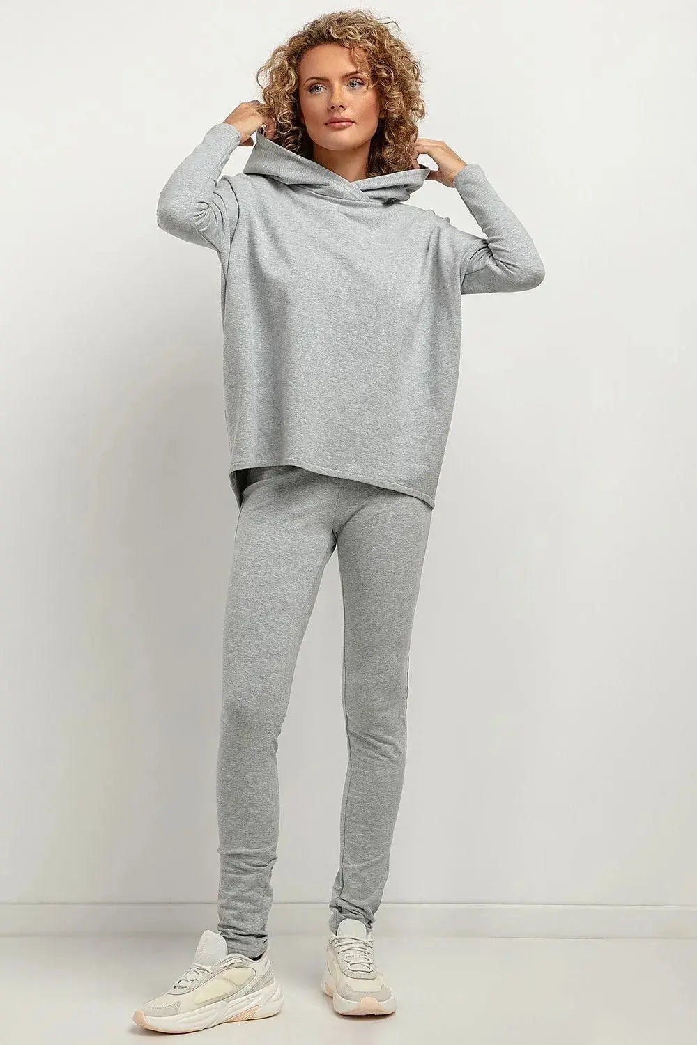 Tessita soft knit fabric set sweatshirt