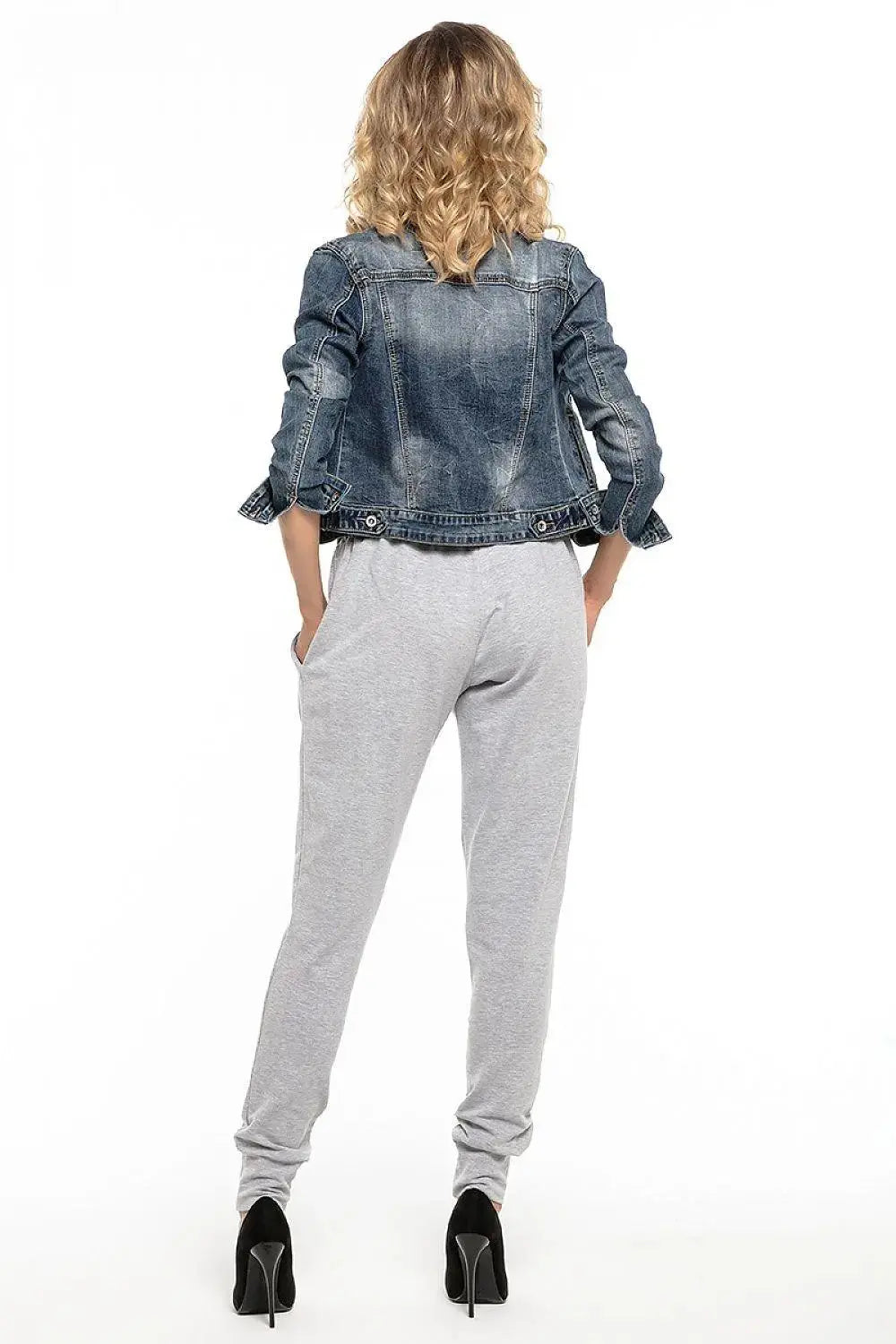Tessita sweatpants with pockets and a ribbed leg