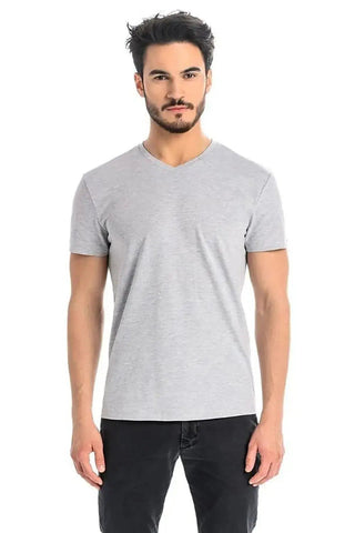 Teyli short sleeves white men's t-shirt