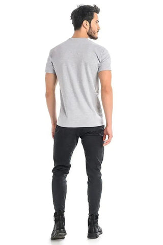 Teyli short sleeves white men's t-shirt