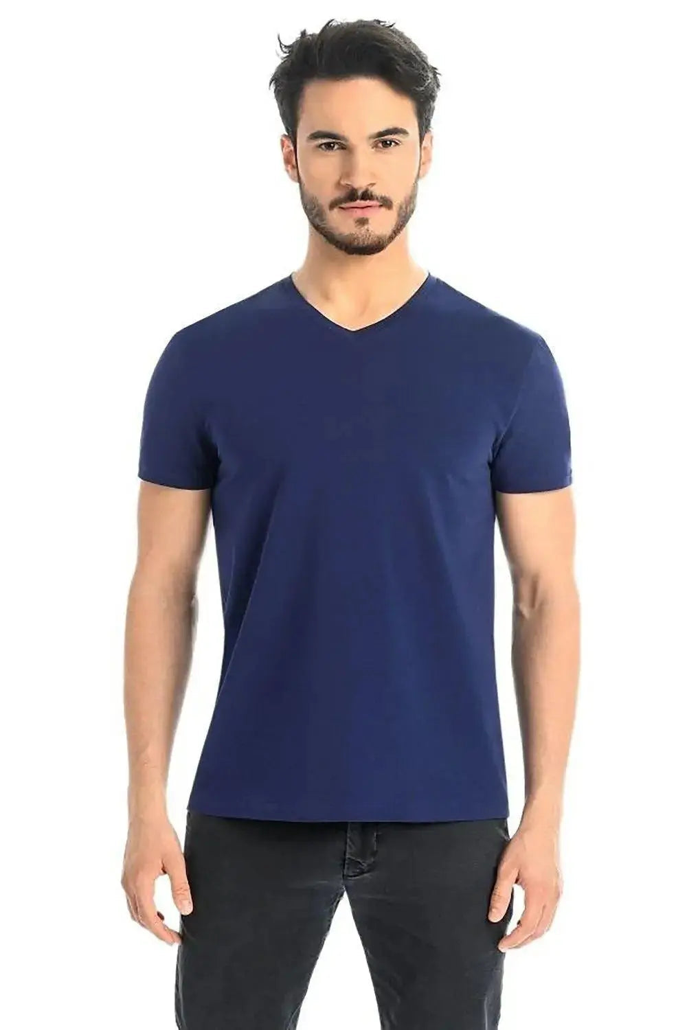 Teyli short sleeves white men's t-shirt