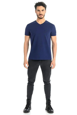 Teyli short sleeves white men's t-shirt
