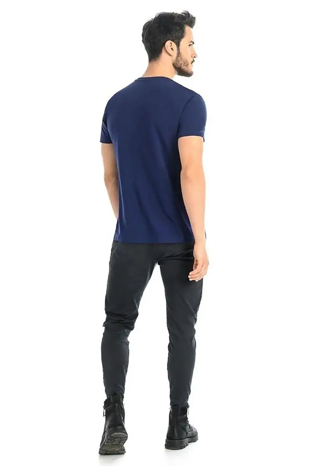Teyli short sleeves white men's t-shirt
