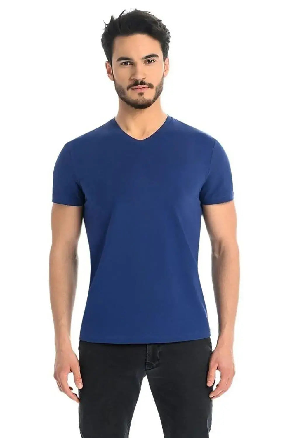 Teyli short sleeves white men's t-shirt