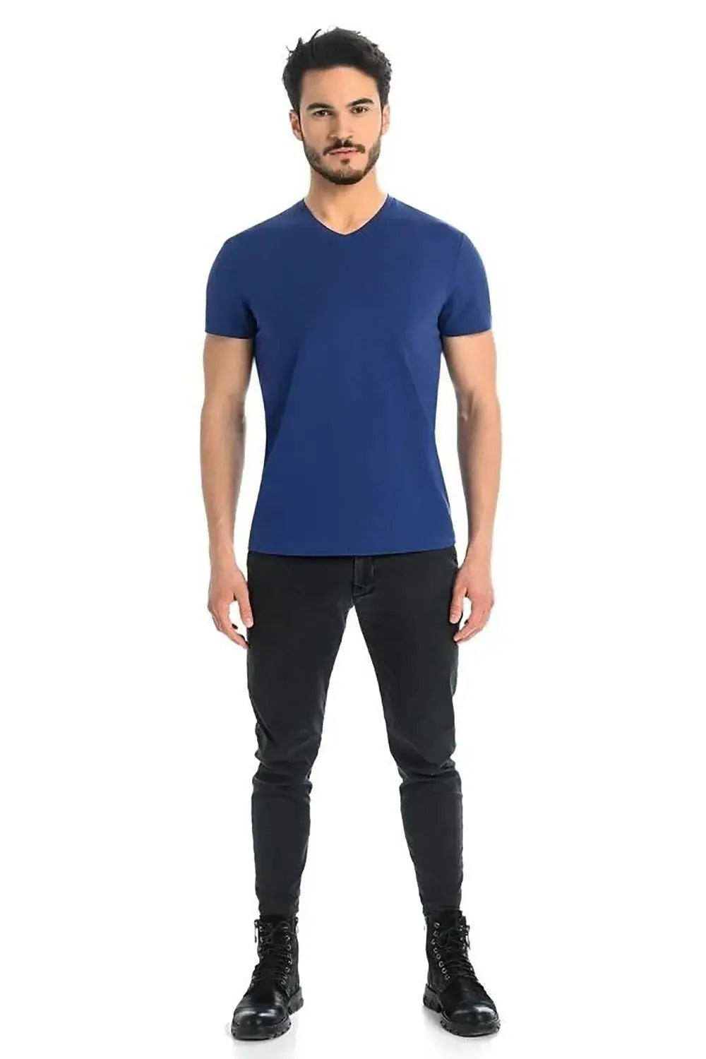 Teyli short sleeves white men's t-shirt