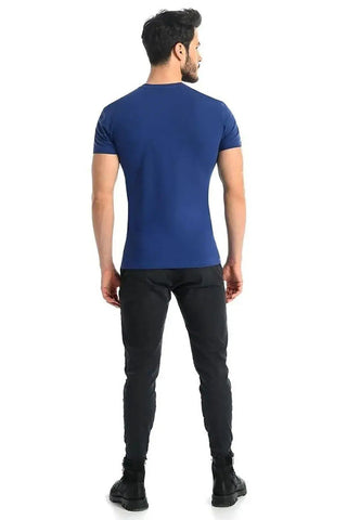 Teyli short sleeves white men's t-shirt