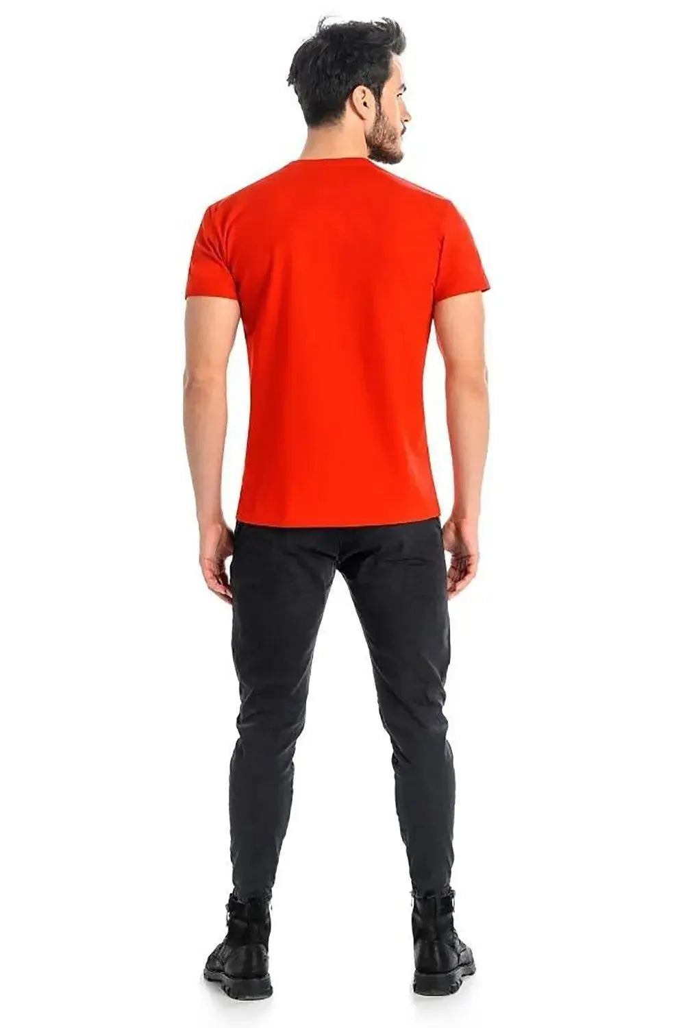 Teyli short sleeves white men's t-shirt