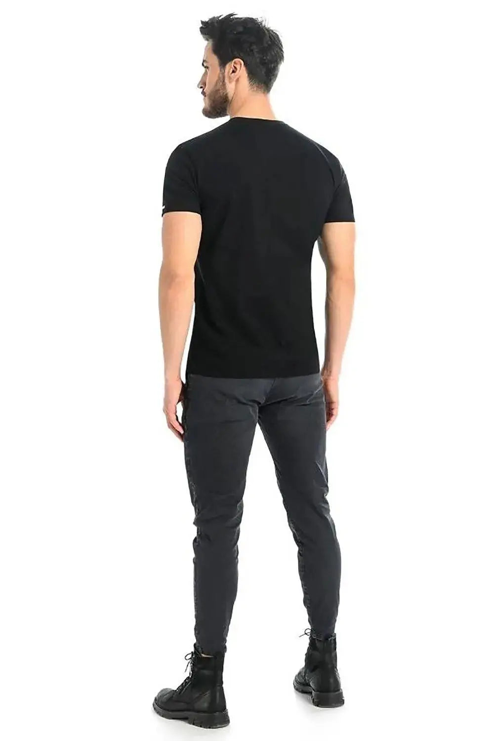 Teyli short sleeves white men's t-shirt