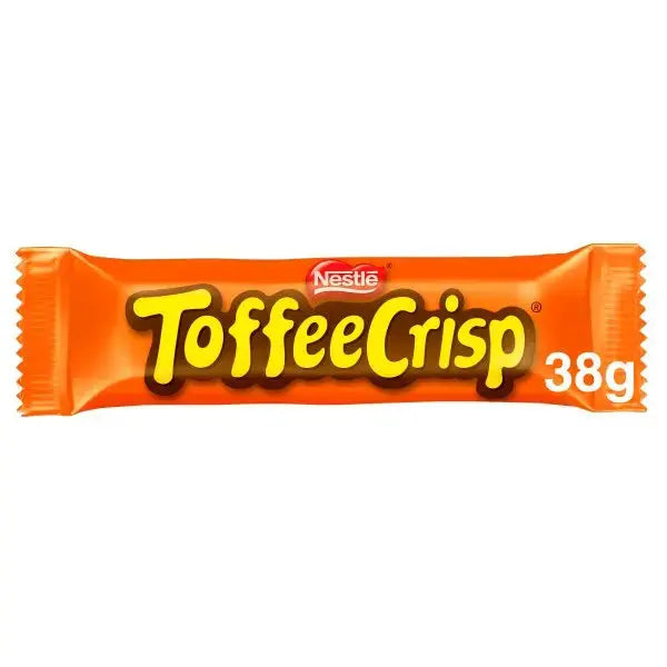 Toffee Crisp Milk Chocolate Bar 38g (Case of 24)