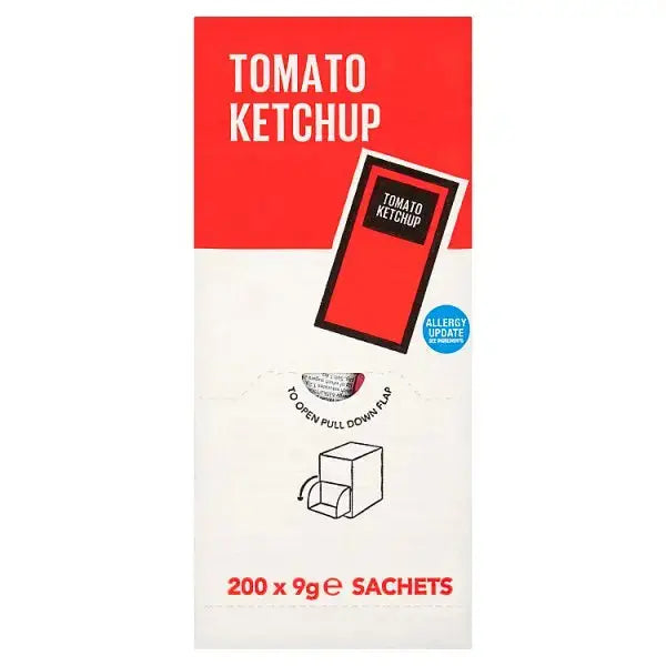 Tomato Ketchup Sachets 200 x 9g