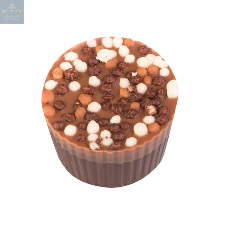 Triple Choc Cup - fresh cream and milk chocolate encased in a dark chocolate shell 12g approx 860g - Jag Couture Chocolates