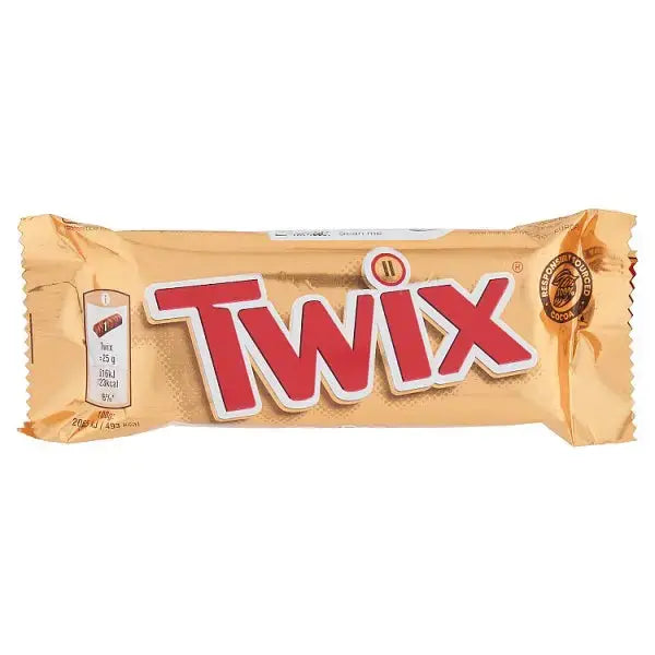 Twix 2 x 25g (50g) (Case of 160)