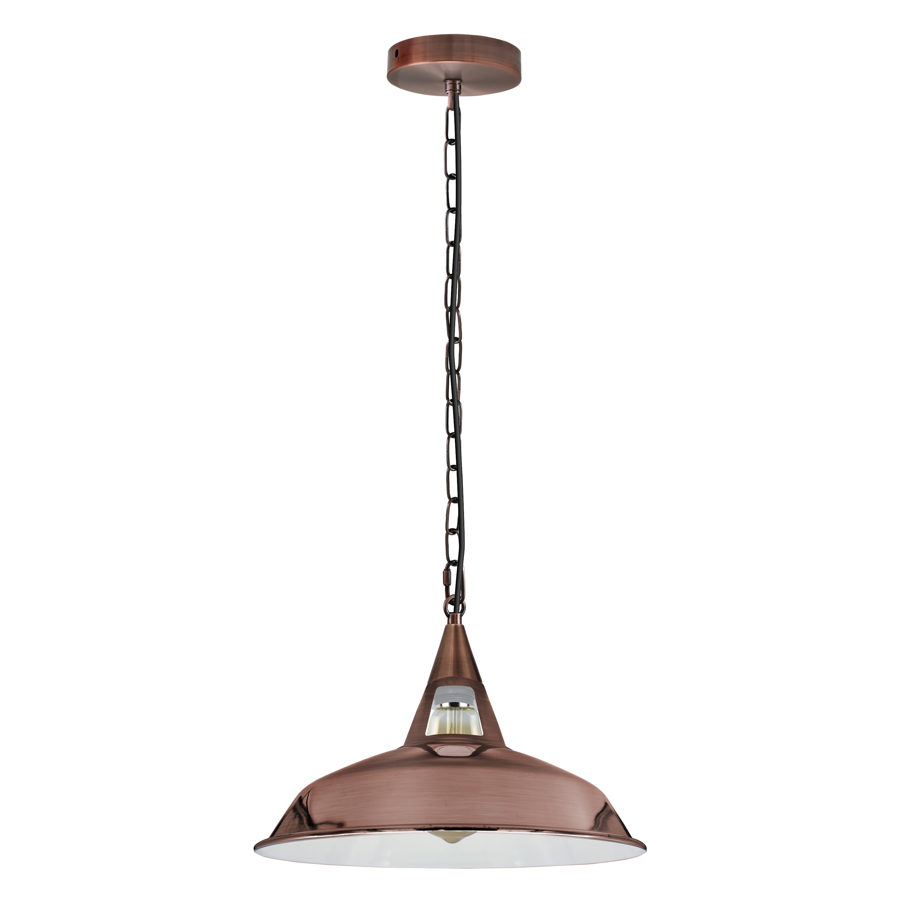Vintage Industrial Retro Style Metal Ceiling Lamp Shade Pendant Lights, UK E27