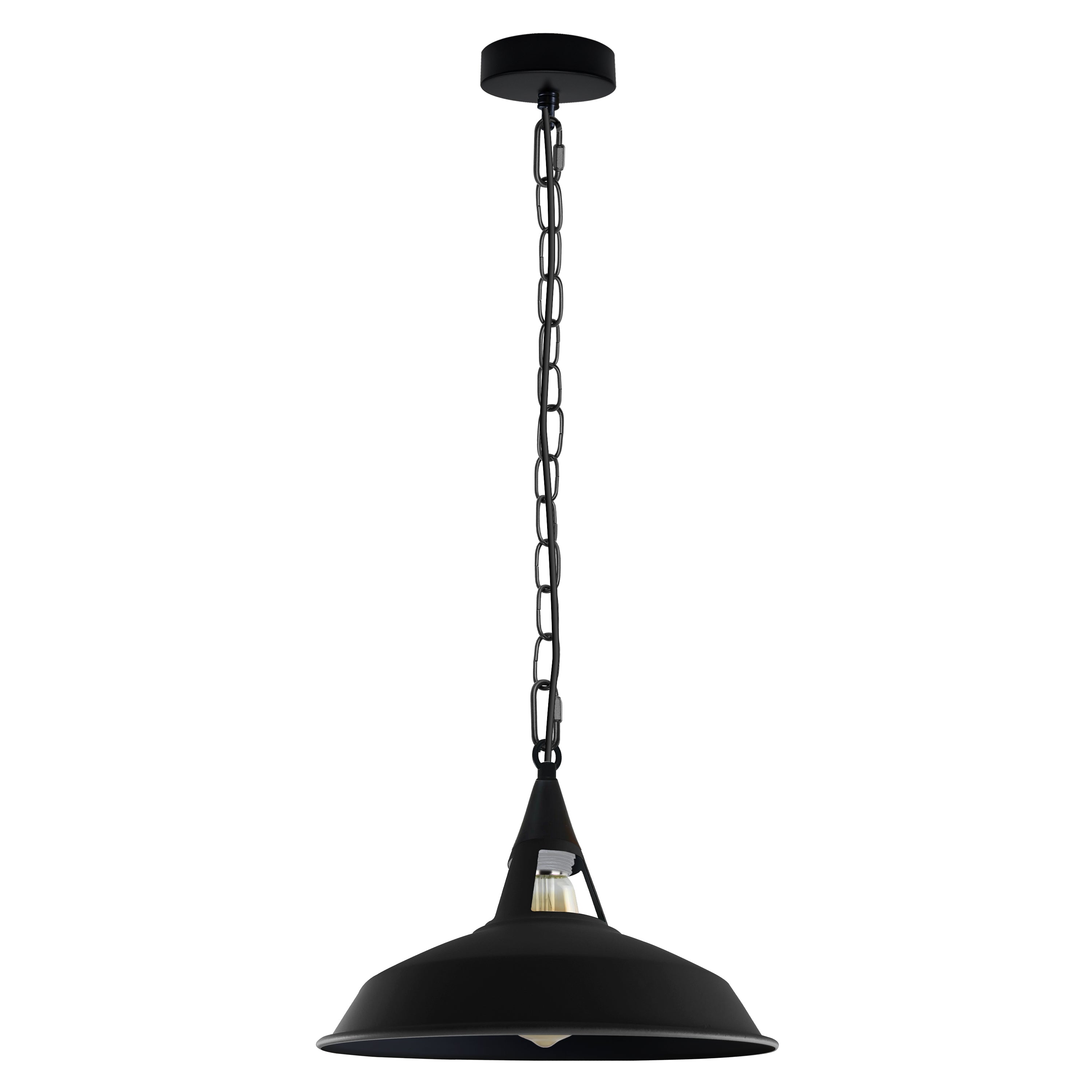 Vintage Industrial Retro Style Metal Ceiling Lamp Shade Pendant Lights, UK E27