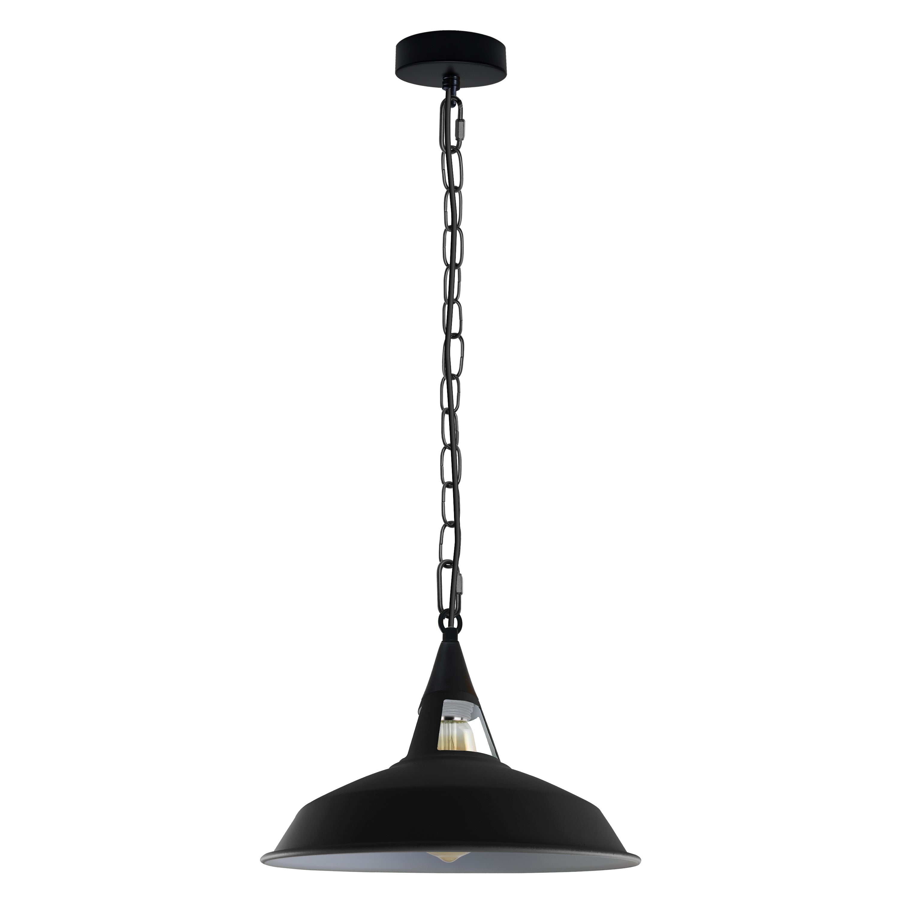 Vintage Industrial Retro Style Metal Ceiling Lamp Shade Pendant Lights, UK E27