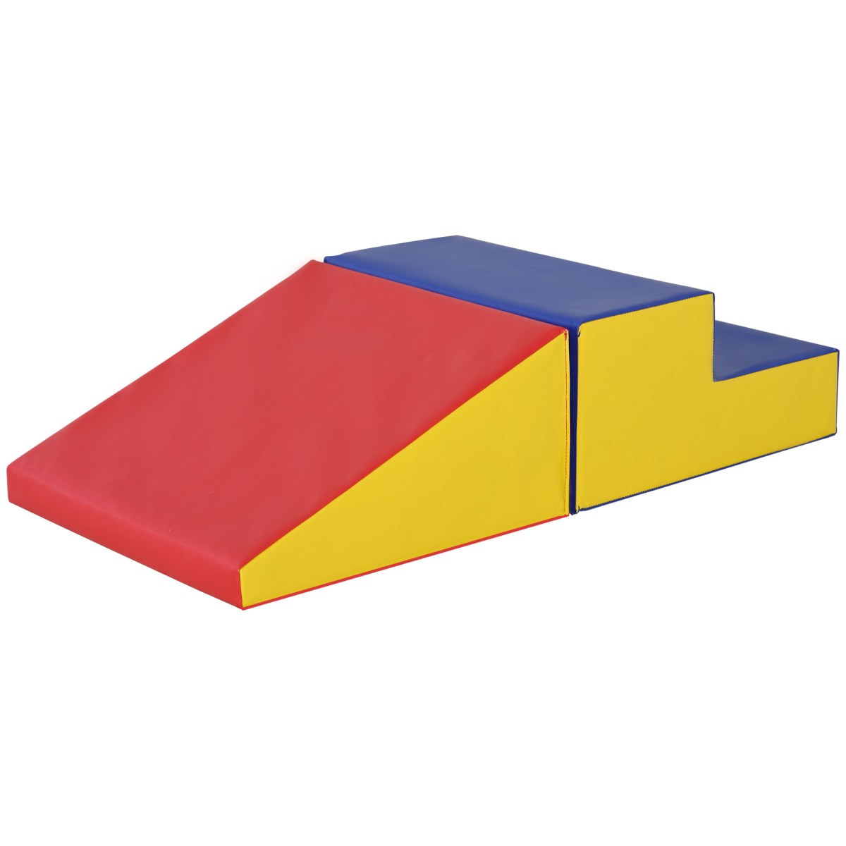 HOMCOM 2 Piece Soft Play Set for Toddler Climb and Crawl