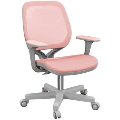 Vinsetto Office Chair, 360° Swivel Desk Chair with Security Wheels