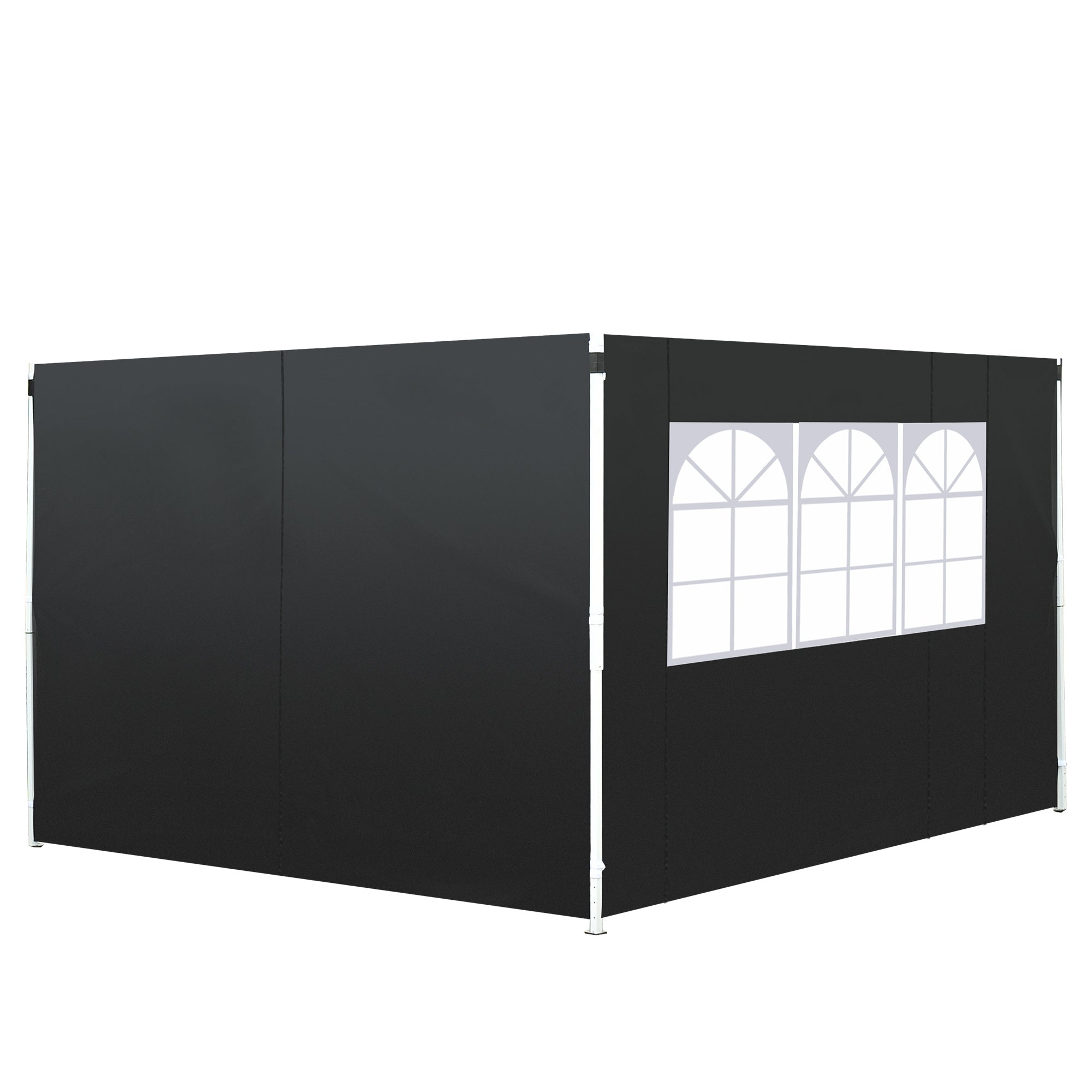3m Gazebo Exchangeable Side Panel Panels W/ Window