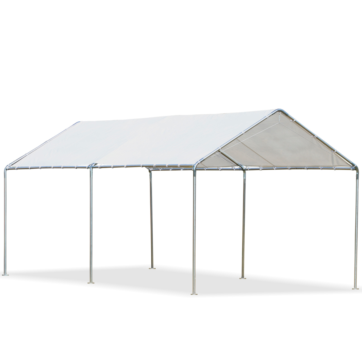 3m x 6m Heavy Duty Galvanized Steel Frame Canopy Vehicle Shelter